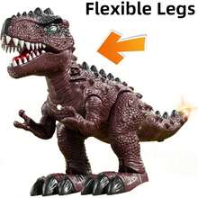 TEMI 3 Pack Electrical Walking Dinosaur Toys For Toddlers 2-4 3-5 Years With Sound And Light Up, Toddler Robot Dinosaur, Brachiosaurus, Stegosaurus Dinosaur Figures For Kids - 1 - View 7