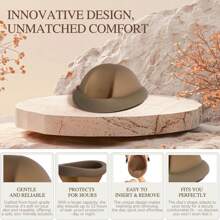 可重复使用的月经盘 - 柔软舒适，防漏，可替代卫生巾 - 月经杯可替代卫生巾，适合游泳，是青少年或初学者的理想选择