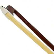 High-Quality Violin Bow, Full Size, Made Of Rosewood And Horsehair, Suitable For Violin Enthusiasts, Available In Sizes From 1/8 To 4/4, Ideal For Daily Practice And Performance, Essential Violin Accessory, Traditional Style Design, Classic Appearance, Natural Wood Grain, Antique Musical Instrument Accessory, Professional Musician Use, Durable Material, Replaceable Bow - Violin Sandalwood Bow - View 5