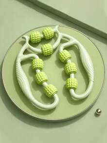 9环腿部肌肉拉伸放松按摩器，腿部塑形工具，足部按摩环，腿部夹，小腿按摩滚轮 - 万圣节、圣诞节、返校礼物