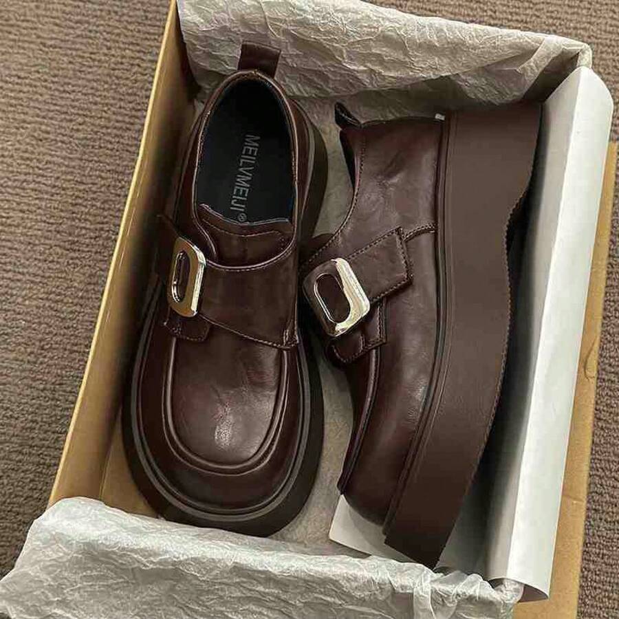 Women Loafers Shoes - 黑色升級版 - 查看 1