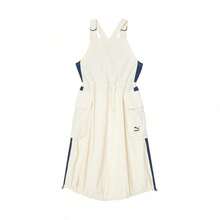 Puma 时尚拼色束腰女式吊带连衣裙运动裙 62812987 - 米色 - 查看 1