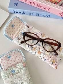 1Pc Quilted Cute Glasses Bag Glasses Organizer Glasses Holder Girl's Glasses Storage Box Sunglasses Accessories Jewelry Organizer OSMO Pocket 3 Storage Bag Multi-Functional Storage Bag Clutch With Buckle Closure Design Perfectly Protecting Sunglasses And Making It A Great Gift Birthday Gift Gift For Good Friends Back To School Gifts Moms Gifts Teachers Gifts Bridesmaid Gift Travel Essentials Cruise Essentials Dorm Essentials