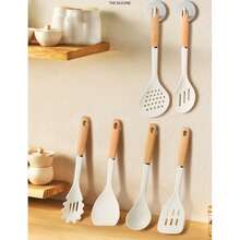 硅胶不粘锅勺、锅铲、刮刀、烹饪勺、耐热硅胶烹饪用具