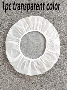 3pcs Women's New Wide Version Solid Color Silk Nightcap, Satin Hair Cap - Soft Shower Cap, Equipped With Comfortable Elastic Band, Suitable For Daily Use, Silk Cap, Satin Cap, Christmas Gift, Gift For Girlfriend, Gift For Boyfriend, Gift For Family, Gift For Dad, Gift For Mom, Suitable For Home, Bathroom And Bedroom Use. Good Helper For Home And Bathroom Decoration, Summer Back To School Season.