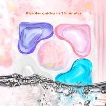 100-5粒五合一洗衣凝珠，强效洗衣液香氛珠，多用途香薰洗衣清洁珠，去污持久留香，令衣物柔软易洗，清洁衣物的同时提升香味，持久便携。