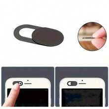5/10/25 PCS Mobile Phone And Computer Lens Cover, Camera Protection Cover, Anti-Spy Barrier Sticker, Network Camera Cover, Privacy Protection Cover - ABS Network Camera Protective Case Suitable For Laptops, Mobile Phones And Tablet Computers
