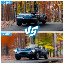 1pc 360° 4-Channel Car Dash Cam - Front 1080P & Rear/Left/Right 720P, 3.16" IPS Display, Night Vision, 24H Parking Mode (G-Sensor/Motion Detection),  Music Player, Supports 64GB Card (32GB Included) - 四路顯示 - 查看 4