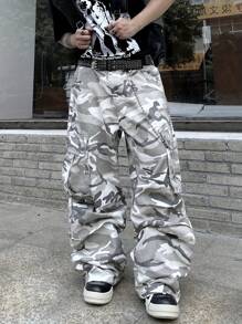 Men Pants - 灰色 - 查看 1