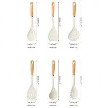 硅胶不粘锅勺、锅铲、刮刀、烹饪勺、耐热硅胶烹饪用具