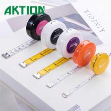 AKTION 1.5m/2m/3m Retractable Soft Tape Measure Dual Scale For Sewing Knitting - Random Color - View 6