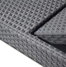 The Sunshade For A Sun Run Can Be Covered By A Stand That Has Graphite Color, With 58 Lines And A Length Of 187.5 Centimeters. - With Cushion - View 10