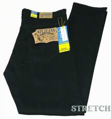 SIX JEANS MEN'S JEANS Single Color All Regular Fit Pocket - 黑色 - 查看 1