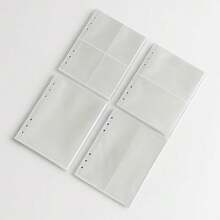 10pcs A5 Size Transparent Refill Pages, Durable PP Material, Suitable For Office Supplies, Business Cards And Photo Albums,For School Supplies,Back To School - As Shown In the Figure - View 8