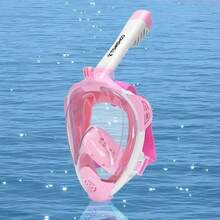 Gafas de snorkel para adultos antivaho lentes ajustables cómodas y duraderas para buceo y natación, ideal para deportes acuáticos recreativos y profesionales - Rosa - Ver 2