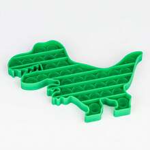 Regenbogen Dinosaurier Luftpolsterfolie Stressabbau Spielzeug, Fidget Spielzeug, modisches Bubble Pop Spielzeug für Erwachsene und Kinder, Partyspiel Dekor Geschenk für Weihnachten, Halloween, Entspannungsspielzeug, Spaß zum Drücken und modisches Spiel für Kinder und Erwachsene