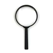 6X & 12X Magnifying Glass, Handheld Portable Double Magnifier With Anti-Glare Anti-Scratch Coating, Suitable For Reading Small Text, Elderly Use, Pocket-Sized For Books, Maps, Phone Repair, Jewelry, Coins, Stamps, Science Observation, Outdoor Exploration (1/2pcs) - Black - View 2