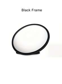 装饰艺术圆形壁镜 - 全身水平壁挂式镜子，带塑料框架，无需电力 | 客厅、卧室、玄关、浴室墙面装饰的家居装饰，用于试穿服装的自拍镜，房间装饰 - 彩色 - 查看 14