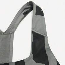 Adidas 时尚 Racerback 运动文胸，轻盈百搭，HN7866 - 灰黑 - 查看 3