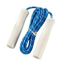 5-kolorowe regulowane skakanki – 2,8 m długości z wygodnymi uchwytami, kolorowe skakanki dla dorosłych, zabawki do ćwiczeń na świeżym powietrzu do szkoły/domu/siłowni