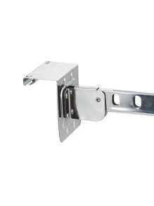 Over The Door Hanging Rack Fold Down Organizer 10 Holes For Hangers Collapsible Bar With Rubber Tip Wrinkle-Free Garments - 彩色 - 查看 9