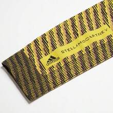 Adidas 简约舒适健身紧身裤，女士瑜伽裤，7/8 长度运动裤 HI6049 - 黑色/黃色 - 查看 6