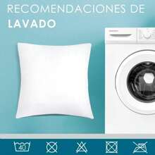 Almohadas acolchadas, 1 o 2 piezas de relleno de fibra hueca, relleno suave y esponjoso, decoración para el hogar y exteriores para sofá, cama, coche, viajes. Varios tamaños: 30 x 50, 40 x 40, 45 x 45, 40 x 60, 50 x 50, 60 x 60, 50 x 70.