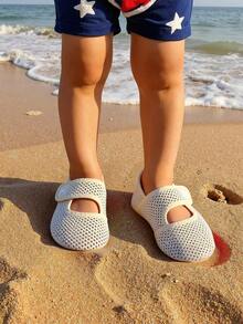 New Breathable Mesh Water Shoes For Children - Lightweight, Waterproof, Stylish, Soft Soled Sports Sandals That Can Dry Quickly In Water, Outdoor Stream Tracing Shoes, Suitable For Boys And Girls To Take Difficult Walks On The Beach Sand, Etc