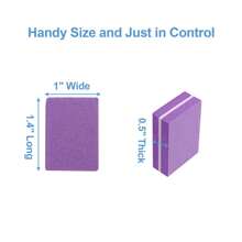 50/20/10 件黑色高密度泡沫块，粒度为 180/100，迷你方形化妆海绵缓冲器，用于美甲造型、抛光和平滑，适合家庭和美容院使用