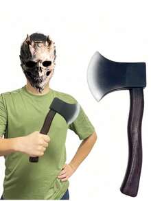 1 buc topor realist din PU, topor cu revenire lentă pentru recuzită de performanță pentru petrecere de cosplay de Halloween, potrivit pentru (performanță, petrecere, eveniment, recuzită foto de sărbători) - Multicolor - Vizualizare 1