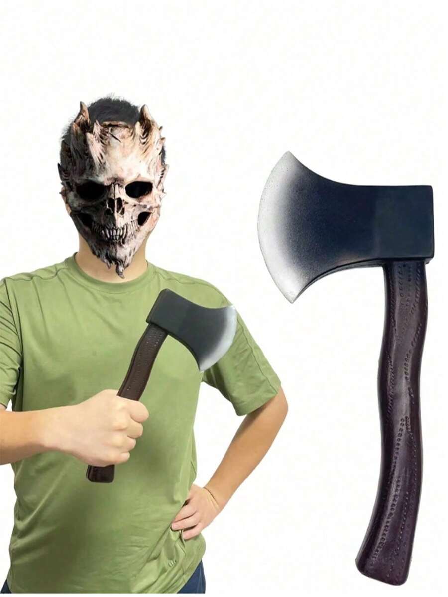 1 buc topor realist din PU, topor cu revenire lentă pentru recuzită de performanță pentru petrecere de cosplay de Halloween, potrivit pentru (performanță, petrecere, eveniment, recuzită foto de sărbători) - Multicolor - Vizualizare 1