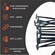 100 buc cataramă universală pentru cleme de cablu din nailon, suport pentru cleme cu fermoar din nailon cu autoblocare rezistentă cu design cu știft și buton, cleme de cablu din plastic, elemente de fixare pentru caroserie auto, cleme cu fermoar pentru fixare auto zilnică