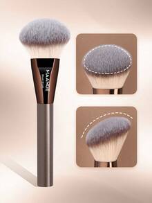 MAANGE 1pc/2pcs Professional Aluminum Finger Makeup Brushes, Featuring Soft Fibers, Skin-Friendly, Suitable For Blending, Polishing And Priming Liquid, Cream And Powder Products, Ideal For Daily Makeup, Home Or Travel Use, A Great Gift For Women And Girls, Includes Foundation Brush, Concealer Brush, Blush Brush, Contour Brush, Bronzer Brush, Powder Brush And More.