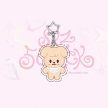 Portachiavi in acrilico a forma di stella SKZ 5'CLOCK, accessorio decorativo, ciondolo, collezione fan, regali per compleanni, regali per coppie, regali per feste, piccoli regali, il regalo di Natale perfetto