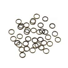 50-200 piezas/Lote Anillos divididos de 3-20 mm Conectores para hacer pulseras, collares, joyería y accesorios DIY - anillo de salto - Ver 32