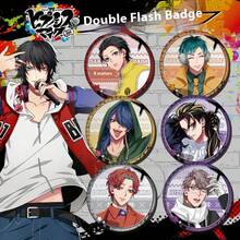 Hypnosis Mic -Division Rap Battle- Hifumi Doppo & Division Rap Battle Character 75mm/58mm Double Flash Badge Set - Anime B-Style PET Material Pin | Stitch Toys, Travel Toys, Classroom Fidget Toys, Mini Stuff Bath Toys, Christmas Stationery, Stress Ball - Birthday Gift, Christmas Gift, Halloween Gift, Christmas Eve Gift, Perfect Gift, Toys, Games - Multicolor - View 2
