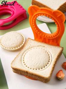 shoxil 1 PIEZA Cortador y sellador de sándwiches - Molde para Uncrustables para niños, molde de bolsillo para sándwiches, accesorios para lonchera, útiles escolares perfectos para preparar el almuerzo y los snacks