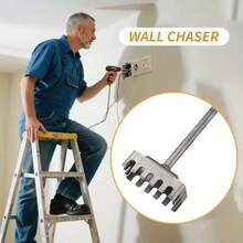 Square Punch With Hard And Wear-Resistant 86 Wire Box, Hydraulic Electric Hammer With Square Handle For Quick Drilling, Wire Box Slotting, Round Handle Slotting, Unique Trapezoidal Tooth Design, Full Of Design Sense