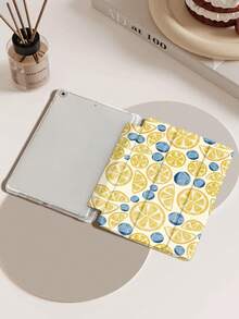 Ốp bảo vệ họa tiết việt quất và chanh, phù hợp với iPad (A16) thế hệ thứ 11 (11 inch, model 2025), thế hệ thứ 10 (10.9 inch, model 2022), có khe cắm bút cảm ứng, chân đế gập ba, chức năng tự động bật/tắt màn hình, món quà tuyệt vời cho mùa tựu trường, ngày lễ tình nhân, các ngày lễ. - Nhiều màu - Xem 6