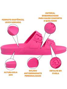Pópidí Children's Flip-Flops, Papete Sandals, Girls 12.46S - 黑色 - 查看 5