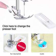 505A Mini Sewing Machine With 42-Piece Sewing Kit, 25 Patchwork Pieces And Thread Holder, EU Plug