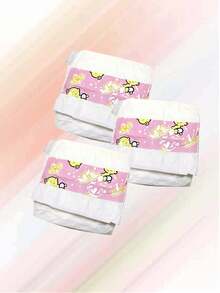 18-Inch Doll Diapers, Pure White Diapers, Multi-Pack, Doll Diapers, Doll Not Included, Can Be Given As Halloween Gift For Little Girls - Multicolor - View 1