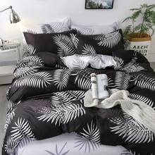 Juego de ropa de cama de 4 piezas de aloe suave y cómodo, de piel amigable, talla grande vendido en 2025, tamaño de cama 2.0m, funda nórdica 200x230cm