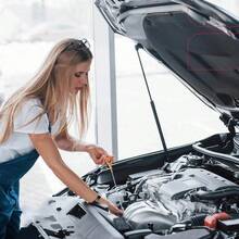 1 par de amortiguadores de capó para Je.ep Grand Cherokee 1999-2004. El anillo de sellado de doble capa engrosado y la protección multicapa no pierden aceite, aire, deformación ni óxido. - Negro - Ver 7