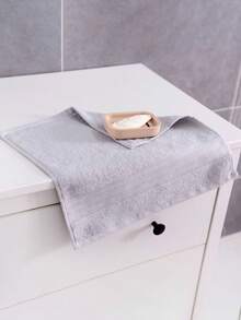 1/3pcs Grey Solid Color Towels, Soft & Comfortable, Highly Absorbent, Durable, Reusable, Easy To Clean, Compact & Portable, Suitable For Home, Dorm, Hotel, Travel, Gym, Beauty, Bathroom, Beach, Home Essentials, Travel Essentials, Back To School Essentials Shower Towels For Beauty Salon, Hotel Sports,Home Essentials, Towel, Skin Care