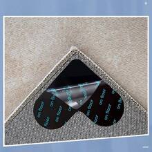 4pcs/8pcs/10pcs/12pcs/16pcs/20pcs/24pcs/30pcs Cross-Border Heart-Shaped Carpet Anti-Slip Floor Mat Grip Tape, Rug Gripper