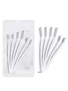 4 件/3 件修眉刀，修眉刀，用于眉毛、面部和唇部脱毛 - 彩色 - 查看 9