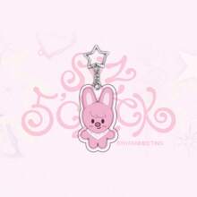 Portachiavi in acrilico a forma di stella SKZ 5'CLOCK, accessorio decorativo, ciondolo, collezione fan, regali per compleanni, regali per coppie, regali per feste, piccoli regali, il regalo di Natale perfetto