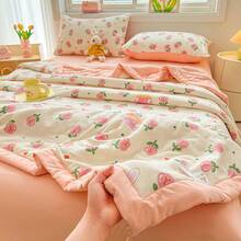 Duvet Covers - 素夏-白灰[A類水洗棉/親膚透氣] - 查看 3