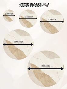 1pc Custom Logo Imitation Cashmere Rug Design,Personalized Shape Custom Rug,Custom Business Logo Imitation Cashmer Rugs,Customized Imitation Cashmer Logo Carpet,Imitation Cashmer Rug,Fashionable, Colorful, Cute,Unique Personalized Customized Gifts - Multicolor - View 8